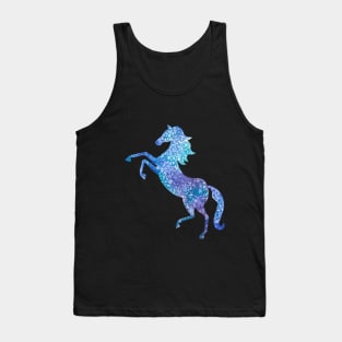 Majestic blue horse - surrealist painting Tank Top